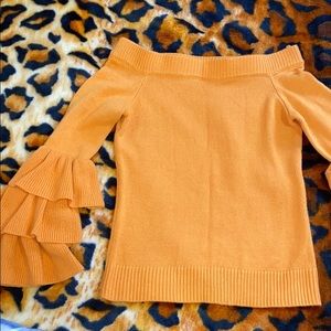 Off-the shoulder sweater